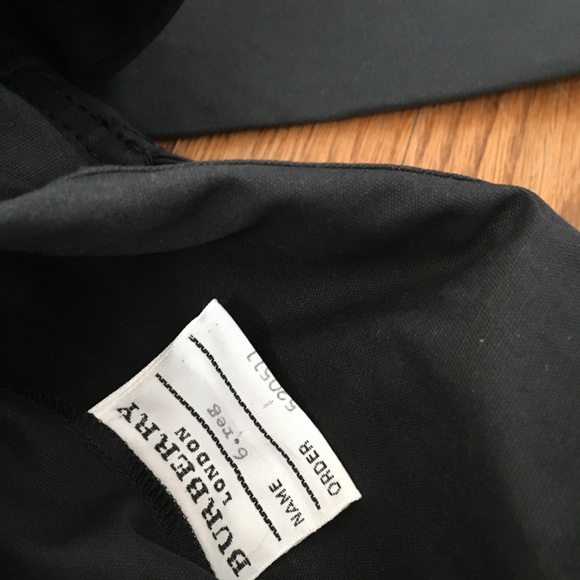 NWT BURBERRY Waxed Coated Cargo Pants - Picture 5 of 8